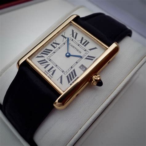 cost of cartier tank watch|cartier watch tank price.